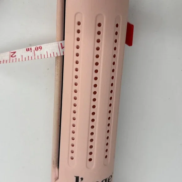 L'ange Le Duo 360 Airflow Styler A133 Blush Pink Titanium 1" Plate Hair Curler - Picture 5 of 6